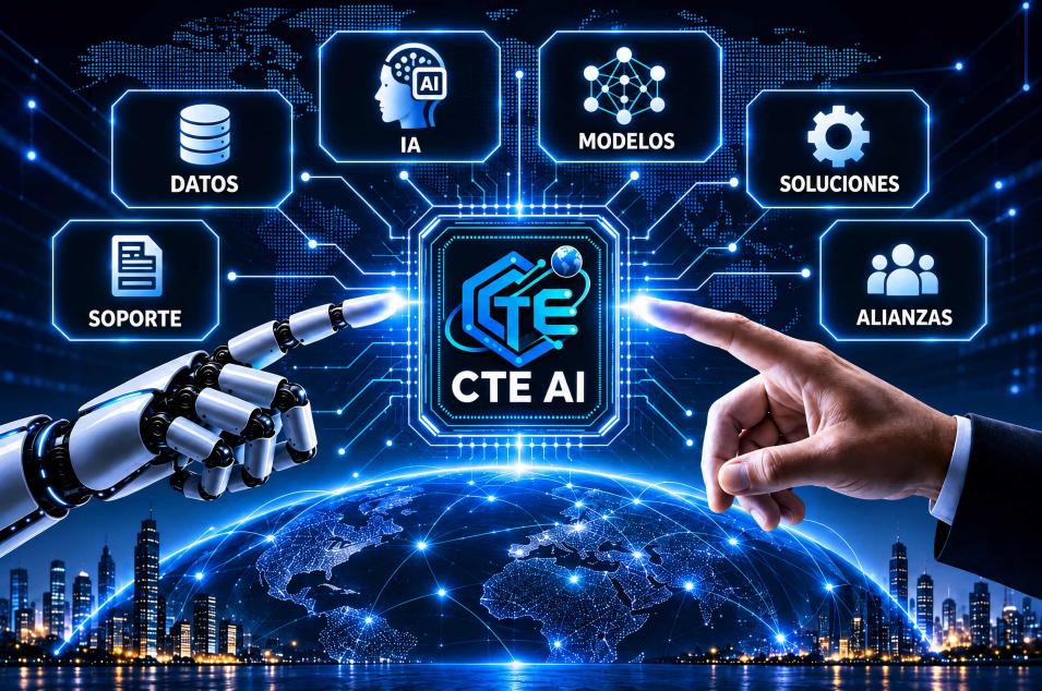 CTE: inteligencia artificial, datos, modelos, soluciones, soporte y alianzas