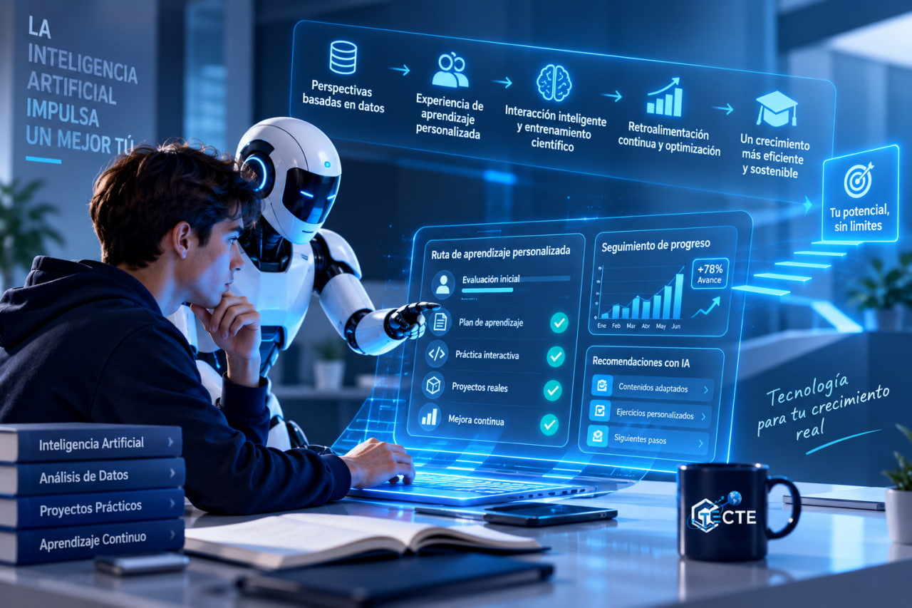 CTE: aprendizaje personalizado y acompañamiento con inteligencia artificial